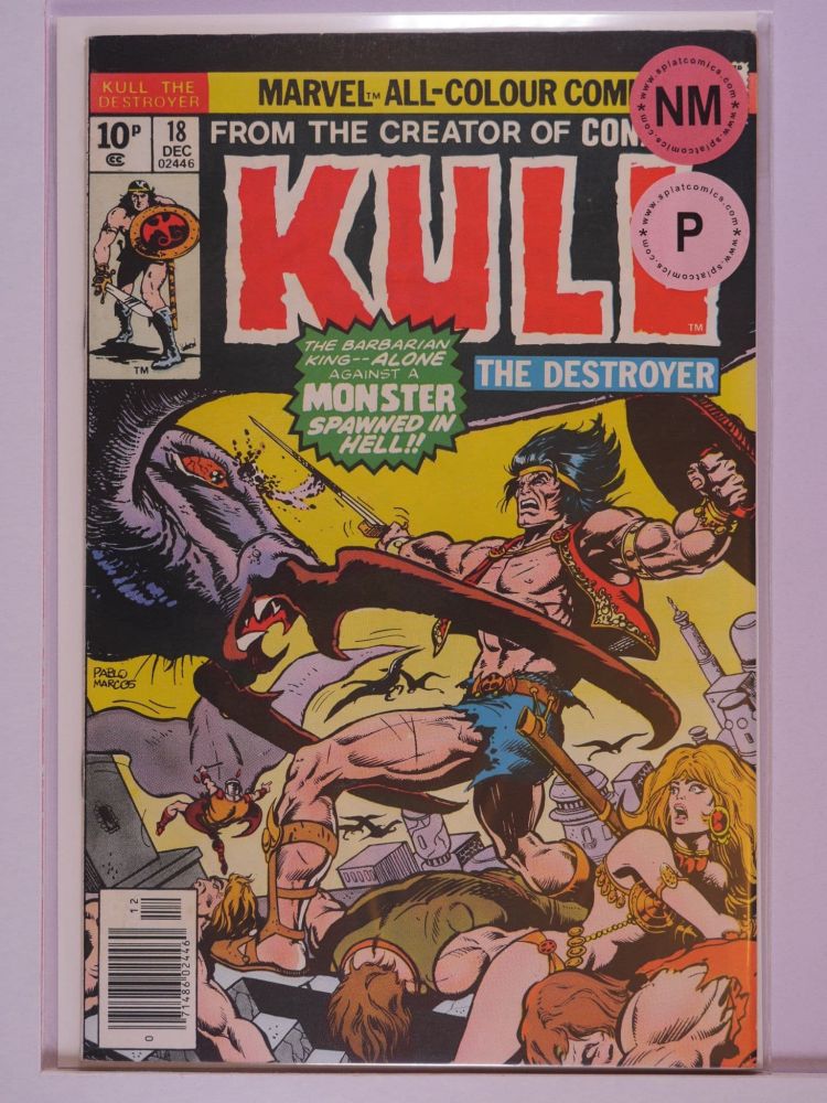 KULL THE DESTROYER (1973) Volume 1: # 0018 NM PENCE