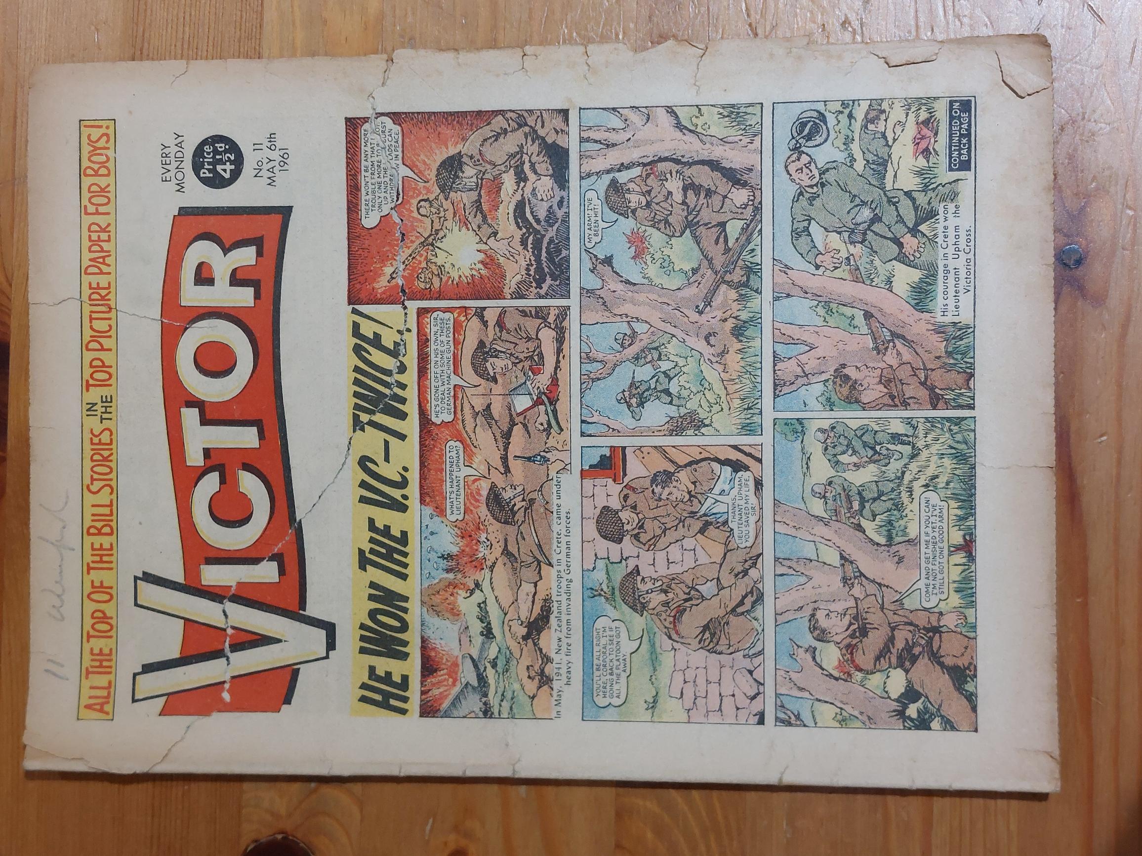 VICTOR COMIC #11 FOR JAMES STOTHARD ONLY