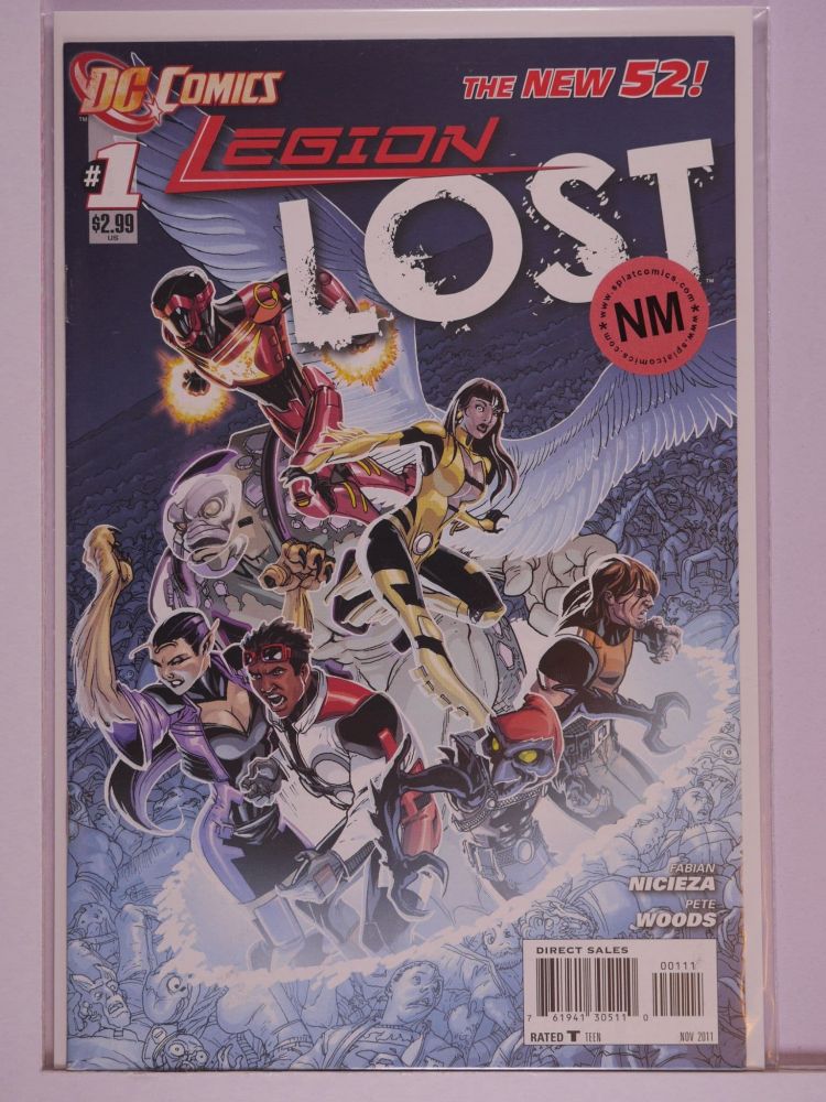 LEGION LOST NEW 52 (2011) Volume 1: # 0001 NM