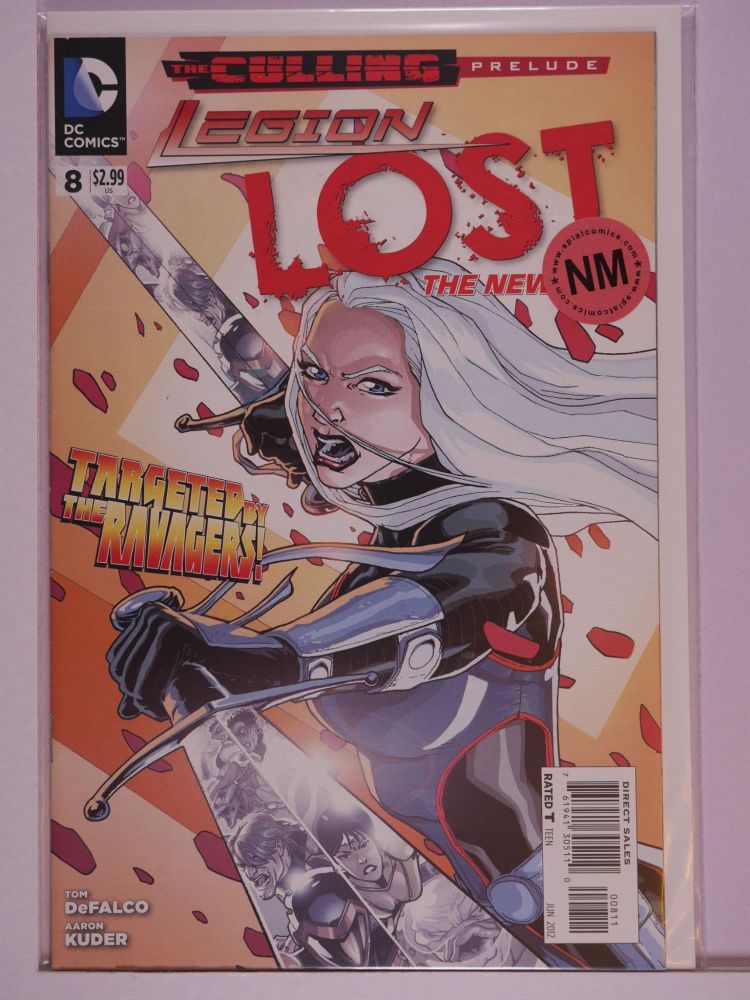 LEGION LOST NEW 52 (2011) Volume 1: # 0008 NM