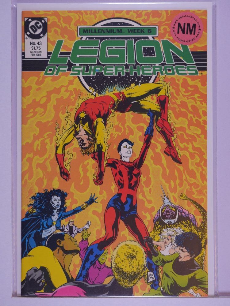 LEGION OF SUPERHEROES (1984) Volume 2: # 0043 NM