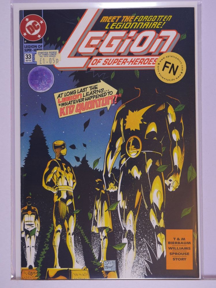 LEGION OF SUPERHEROES (1989) Volume 3: # 0033 FN