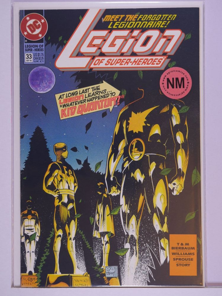 LEGION OF SUPERHEROES (1989) Volume 3: # 0033 NM