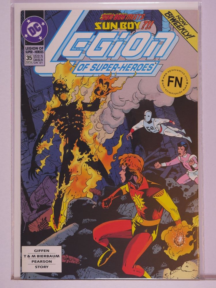 LEGION OF SUPERHEROES (1989) Volume 3: # 0035 FN