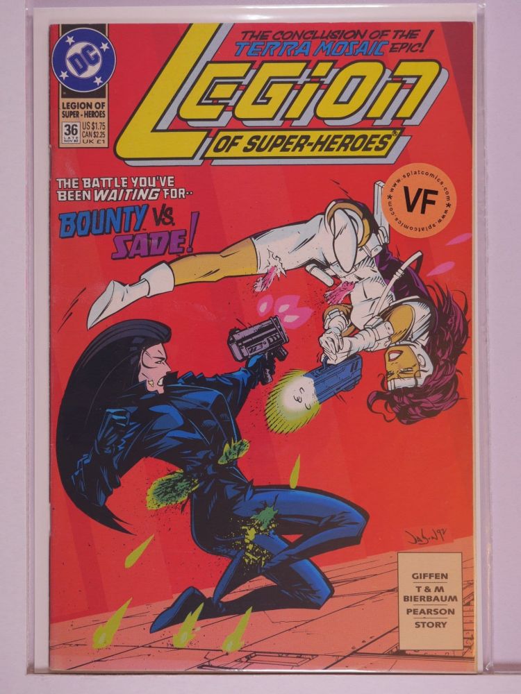 LEGION OF SUPERHEROES (1989) Volume 3: # 0036 VF