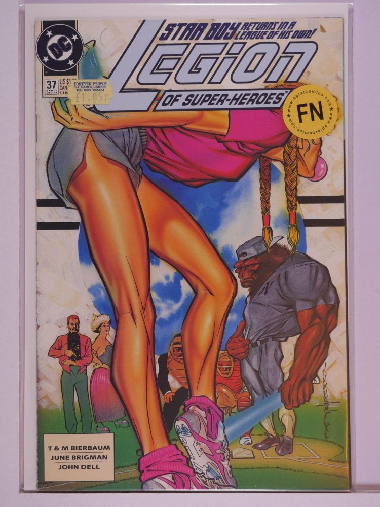 LEGION OF SUPERHEROES (1989) Volume 3: # 0037 FN