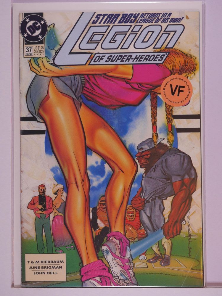 LEGION OF SUPERHEROES (1989) Volume 3: # 0037 VF