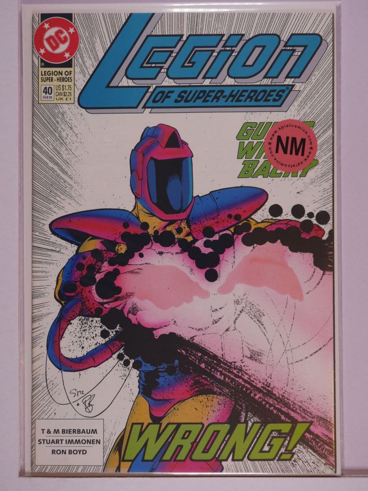 LEGION OF SUPERHEROES (1989) Volume 3: # 0040 NM