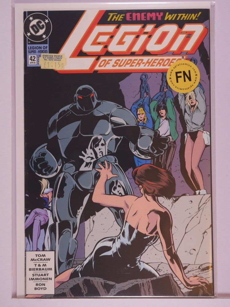 LEGION OF SUPERHEROES (1989) Volume 3: # 0042 FN