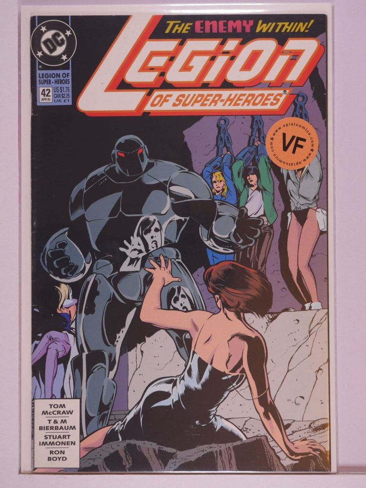 LEGION OF SUPERHEROES (1989) Volume 3: # 0042 VF