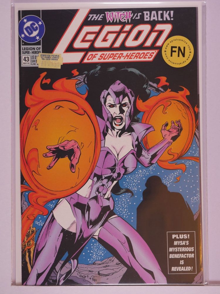 LEGION OF SUPERHEROES (1989) Volume 3: # 0043 FN