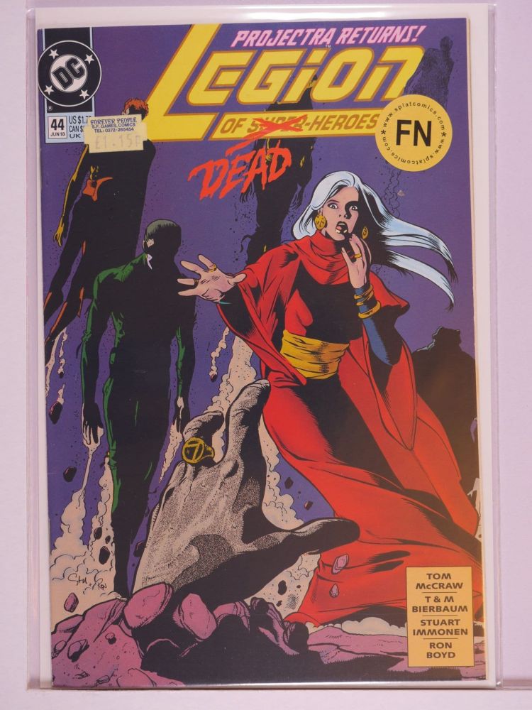 LEGION OF SUPERHEROES (1989) Volume 3: # 0044 FN