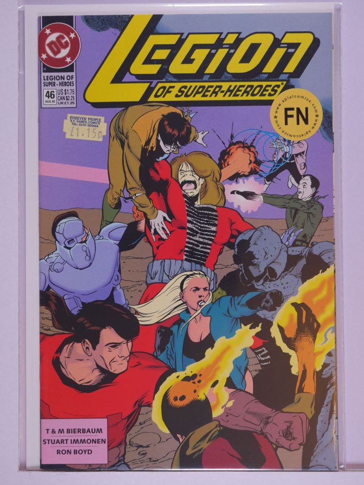 LEGION OF SUPERHEROES (1989) Volume 3: # 0046 FN