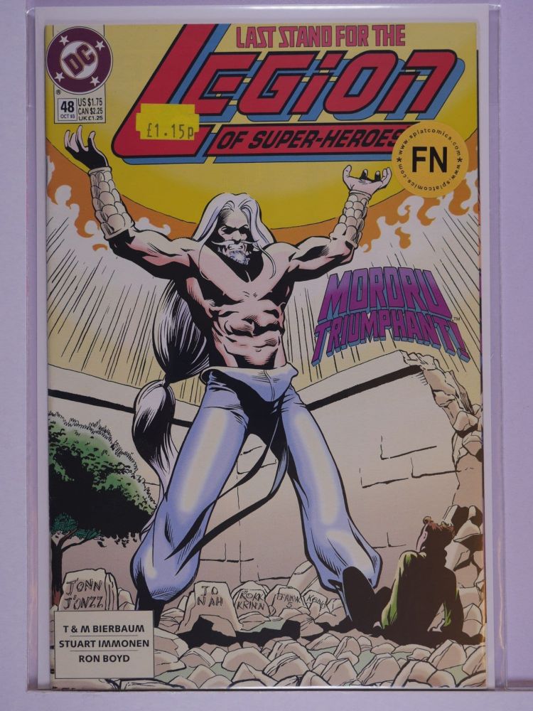 LEGION OF SUPERHEROES (1989) Volume 3: # 0048 FN