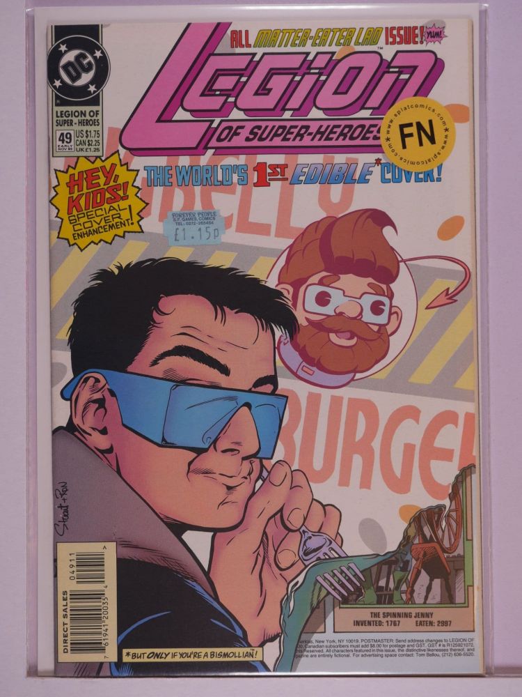 LEGION OF SUPERHEROES (1989) Volume 3: # 0049 FN