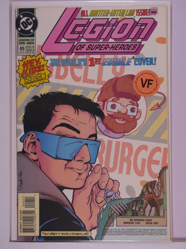 LEGION OF SUPERHEROES (1989) Volume 3: # 0049 VF