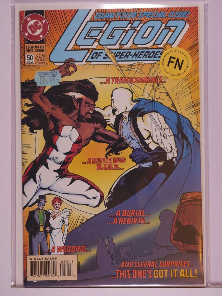 LEGION OF SUPERHEROES (1989) Volume 3: # 0050 FN