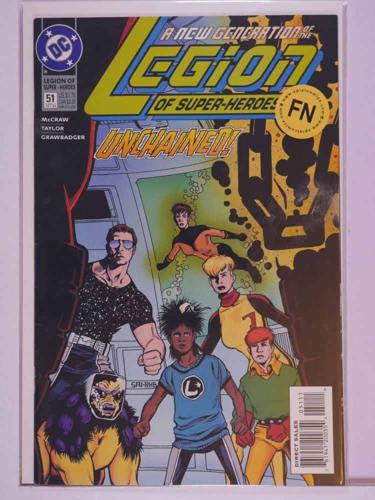 LEGION OF SUPERHEROES (1989) Volume 3: # 0051 FN