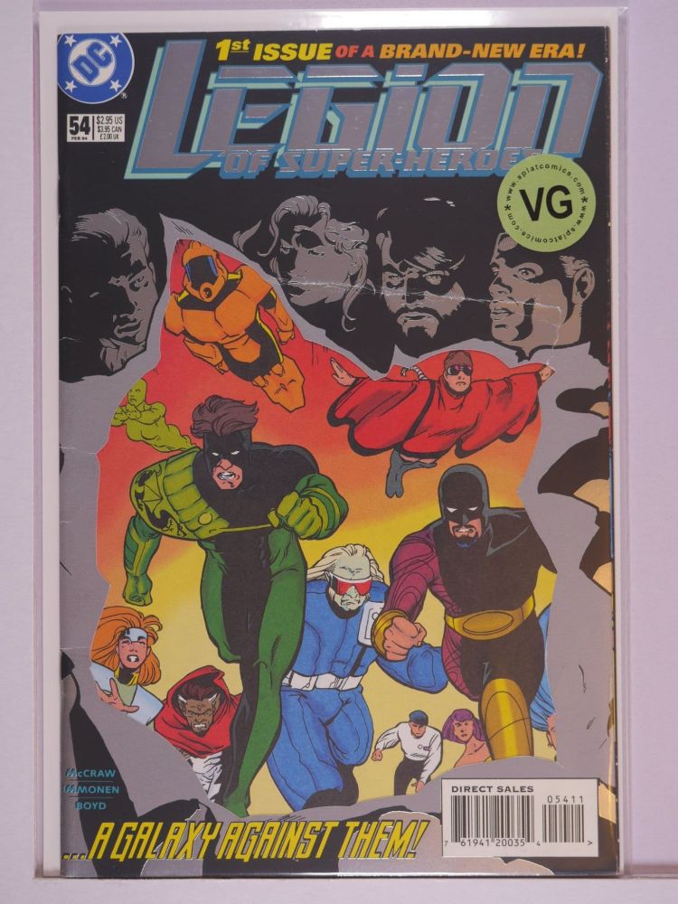 LEGION OF SUPERHEROES (1989) Volume 3: # 0054 VG