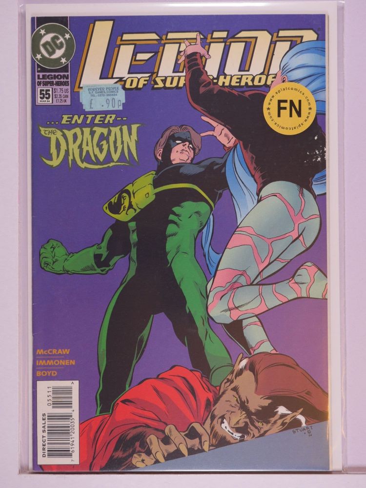 LEGION OF SUPERHEROES (1989) Volume 3: # 0055 FN