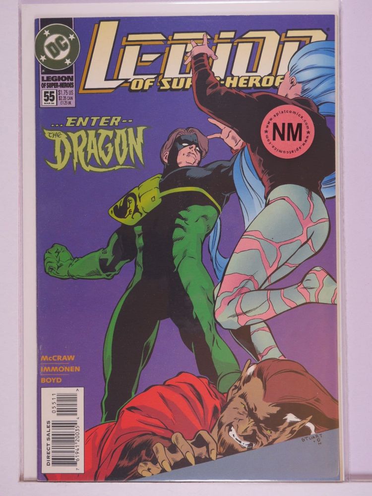 LEGION OF SUPERHEROES (1989) Volume 3: # 0055 NM