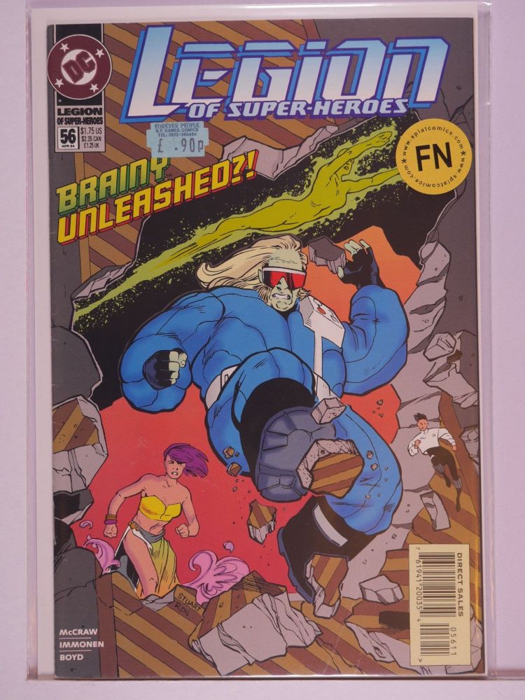 LEGION OF SUPERHEROES (1989) Volume 3: # 0056 FN