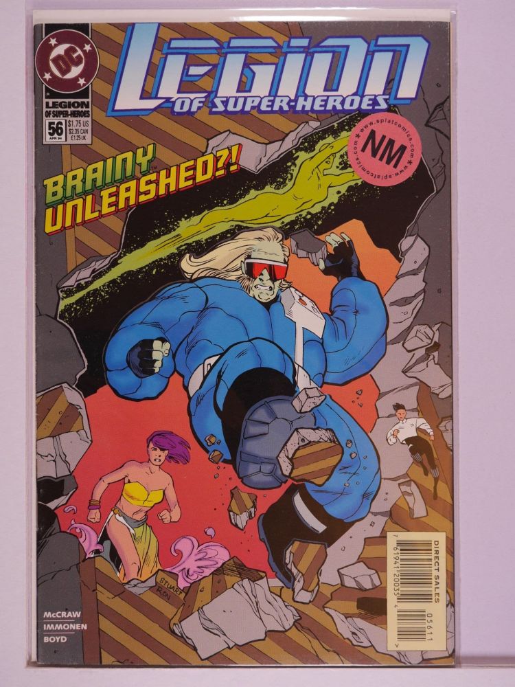 LEGION OF SUPERHEROES (1989) Volume 3: # 0056 NM