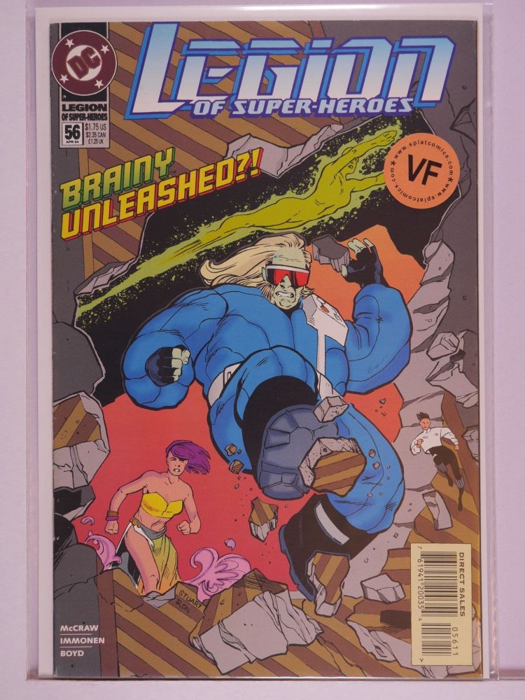 LEGION OF SUPERHEROES (1989) Volume 3: # 0056 VF