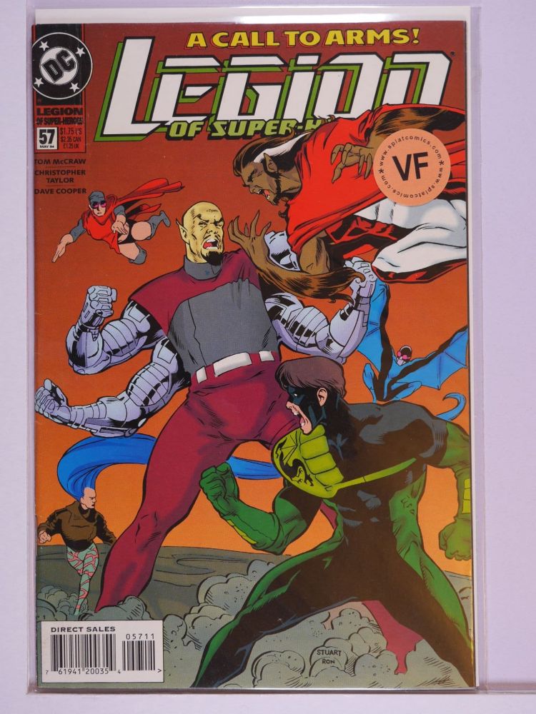 LEGION OF SUPERHEROES (1989) Volume 3: # 0057 VF