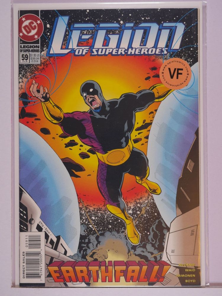 LEGION OF SUPERHEROES (1989) Volume 3: # 0059 VF