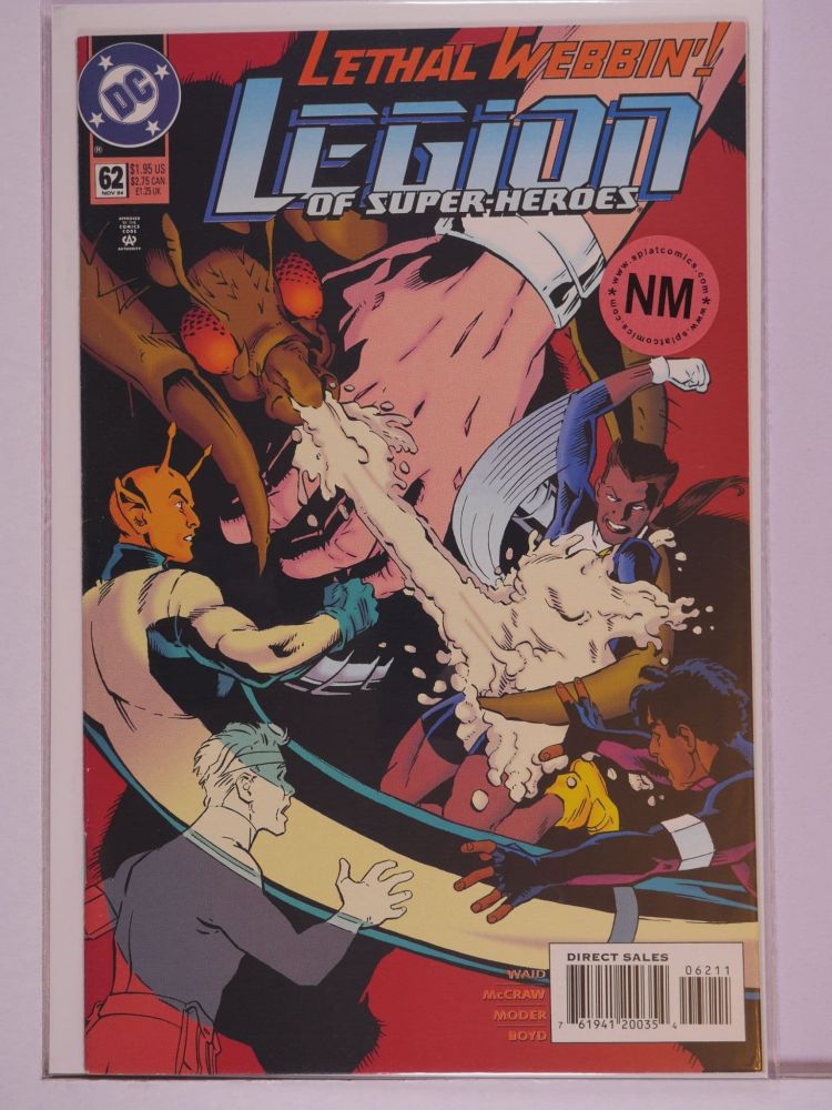 LEGION OF SUPERHEROES (1989) Volume 3: # 0062 NM