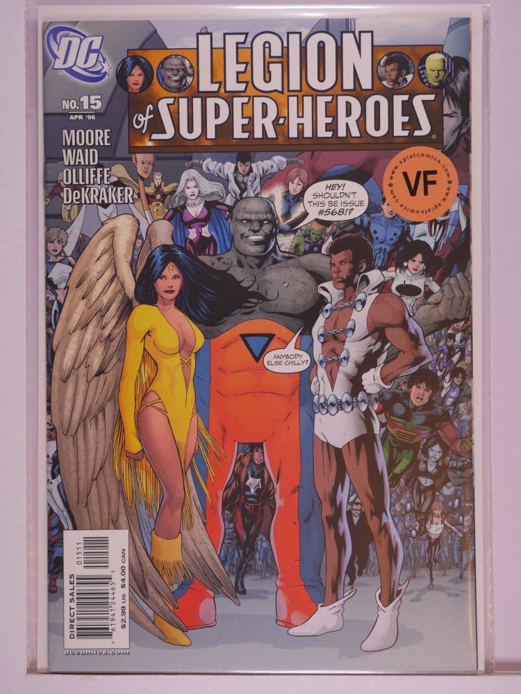 LEGION OF SUPERHEROES (2005) Volume 4: # 0015 VF