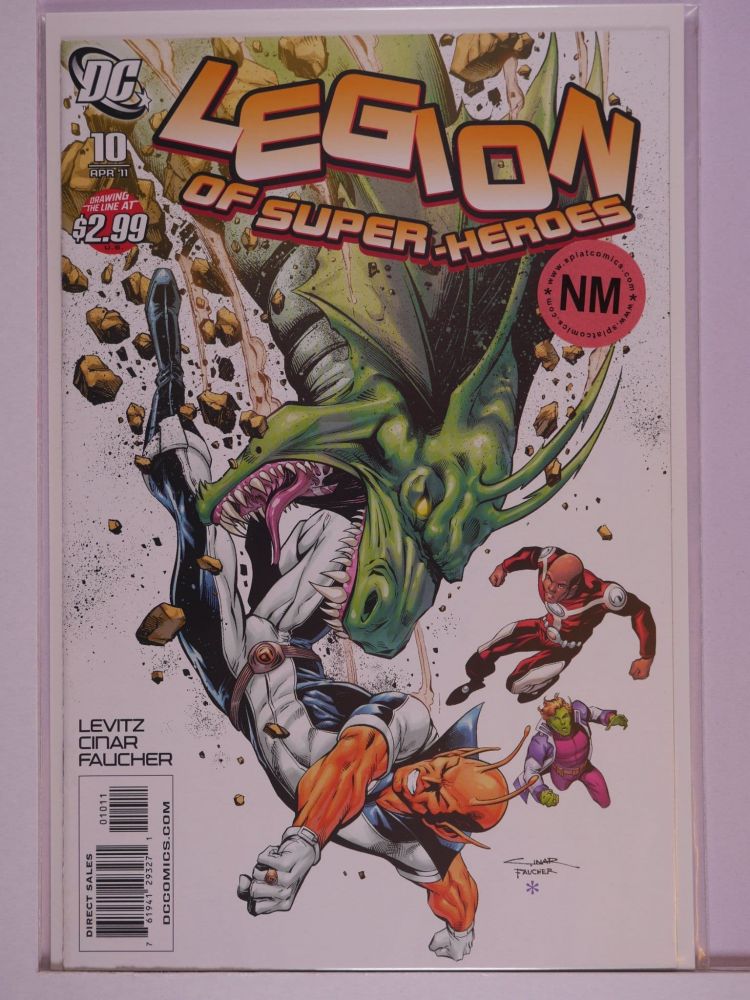 LEGION OF SUPERHEROES (2010) Volume 5: # 0010 NM