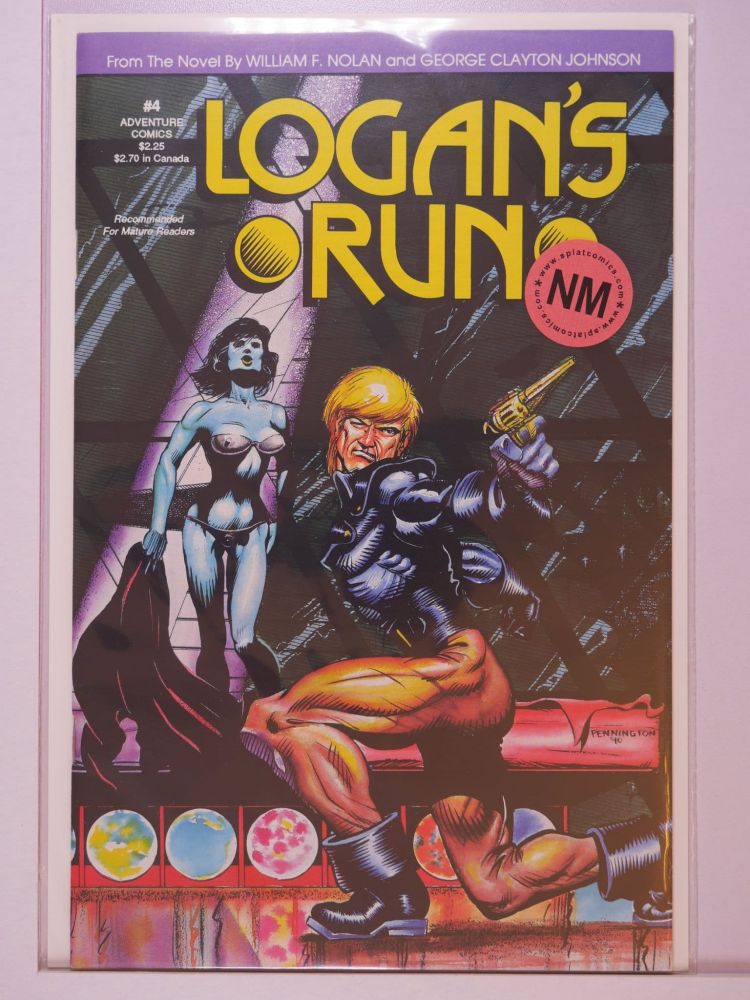 LOGANS RUN (1990) Volume 1: # 0004 NM