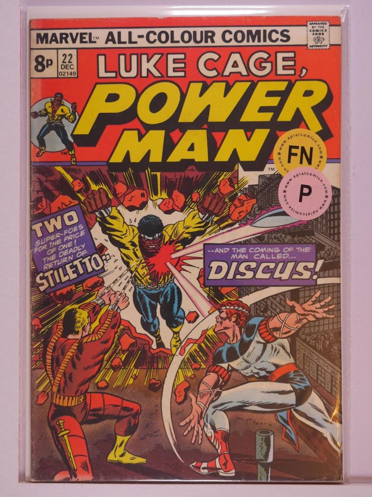 LUKE CAGE POWERMAN (1972) Volume 1: # 0022 FN PENCE