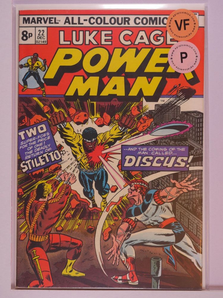 LUKE CAGE POWERMAN (1972) Volume 1: # 0022 VF PENCE