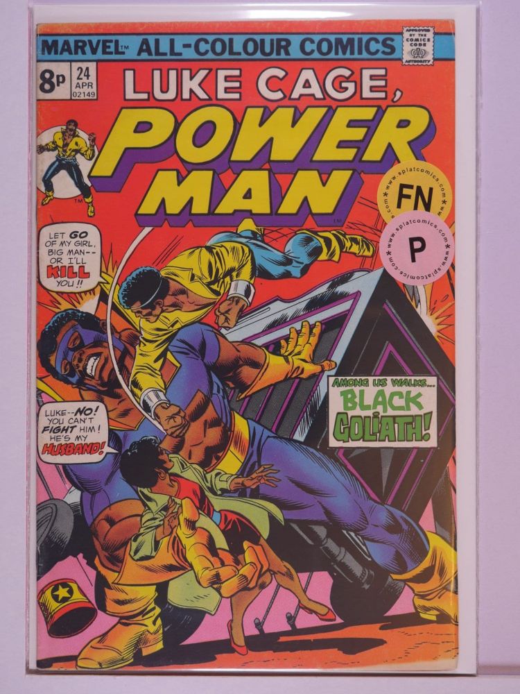 LUKE CAGE POWERMAN (1972) Volume 1: # 0024 FN PENCE