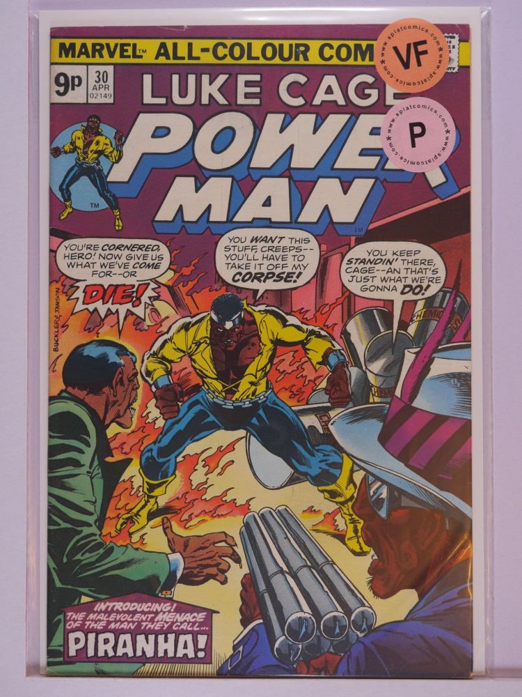 LUKE CAGE POWERMAN (1972) Volume 1: # 0030 VF PENCE