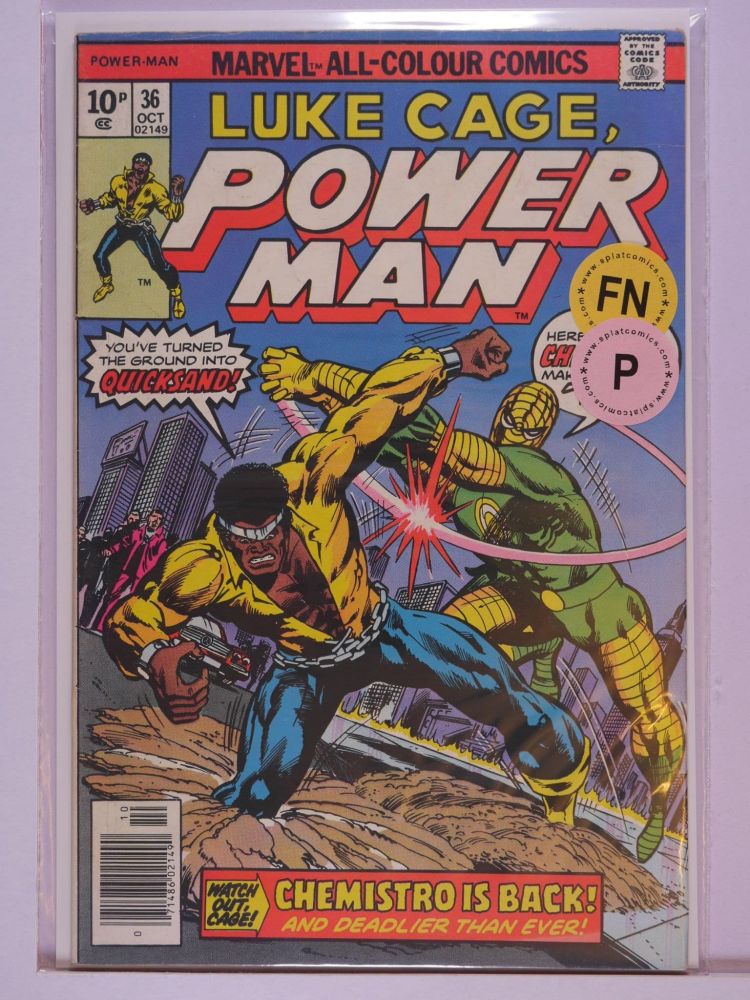 LUKE CAGE POWERMAN (1972) Volume 1: # 0036 FN PENCE