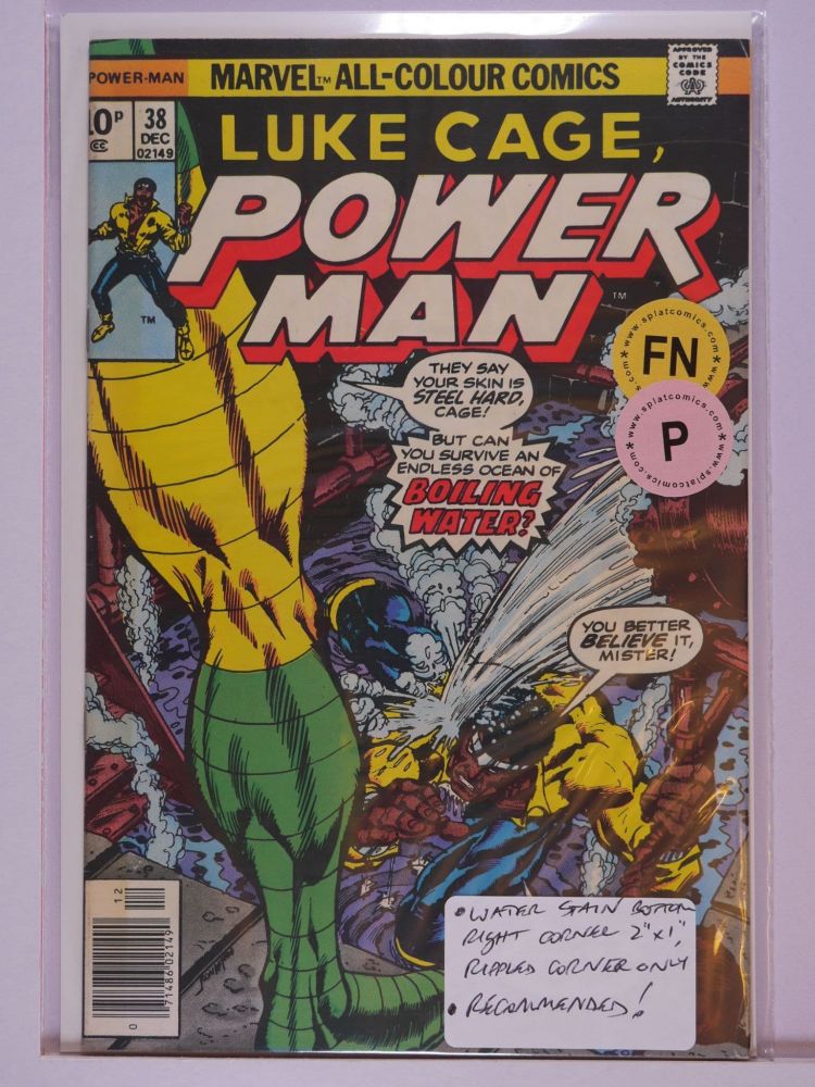 LUKE CAGE POWERMAN (1972) Volume 1: # 0038 FN PENCE