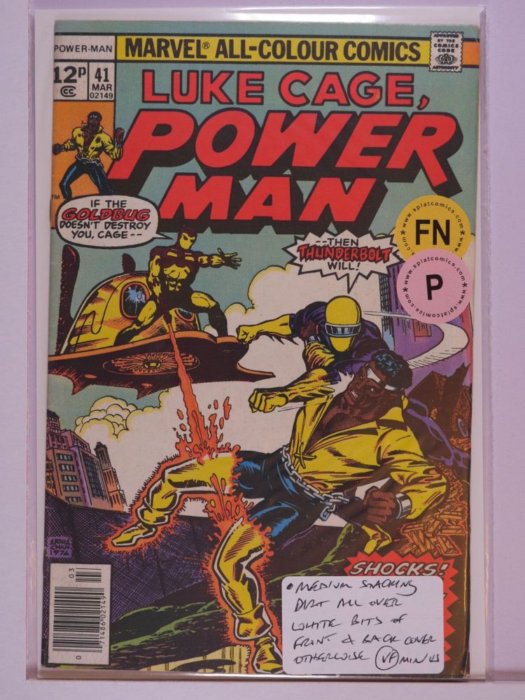 LUKE CAGE POWERMAN (1972) Volume 1: # 0041 FN PENCE