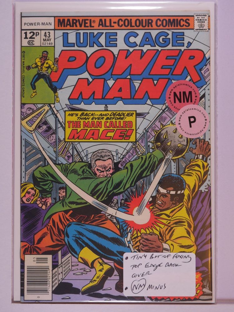 LUKE CAGE POWERMAN (1972) Volume 1: # 0043 NM PENCE