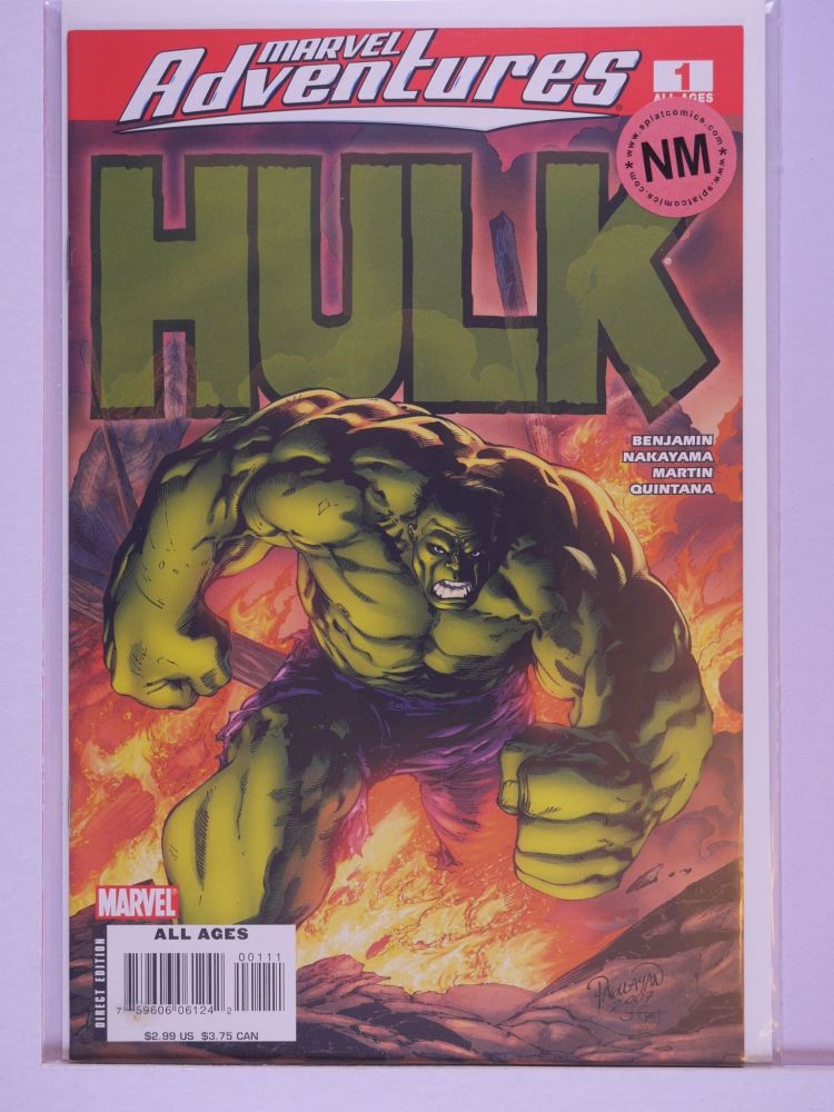 MARVEL ADVENTURES HULK (2007) Volume 1: # 0001 NM