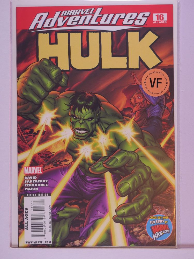 MARVEL ADVENTURES HULK (2007) Volume 1: # 0016 VF