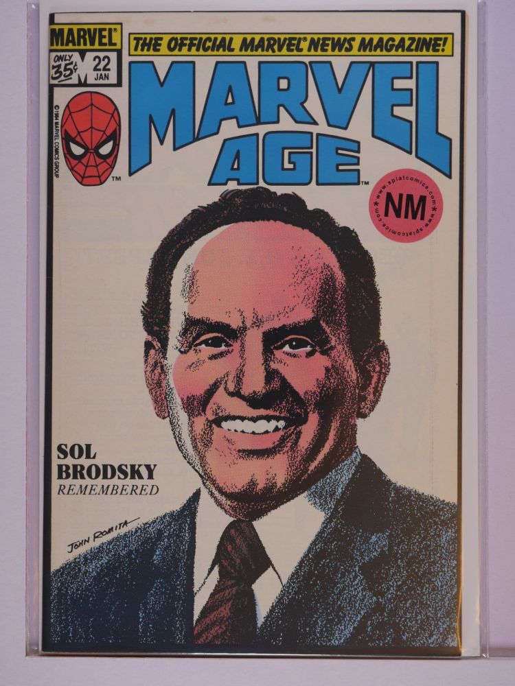 MARVEL AGE (1983) Volume 1: # 0022 NM