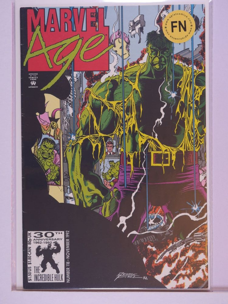 MARVEL AGE (1983) Volume 1: # 0118 FN