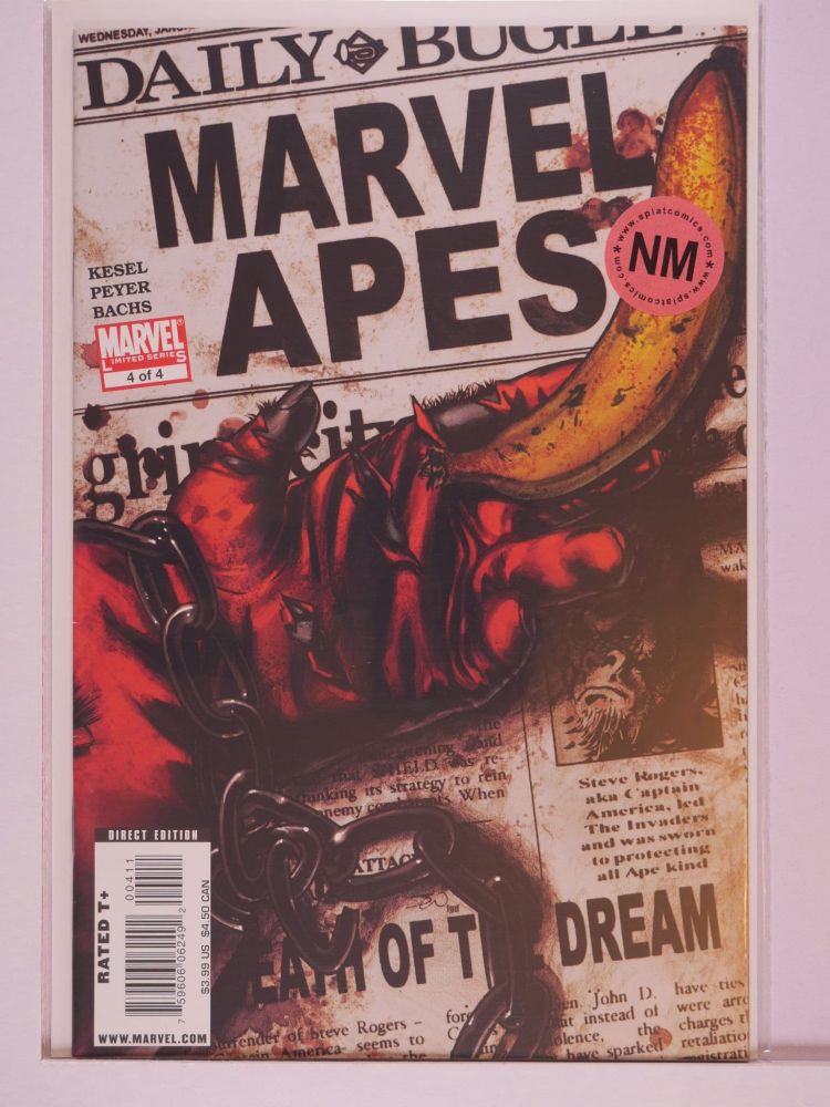 MARVEL APES (2008) Volume 1: # 0004 NM