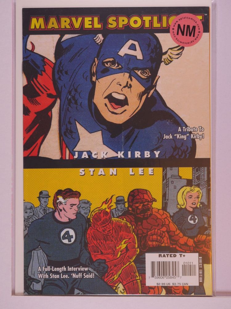 MARVEL SPOTLIGHT (2006) Volume 2: # 0001 NM JACK KIRBY AND STAN LEE