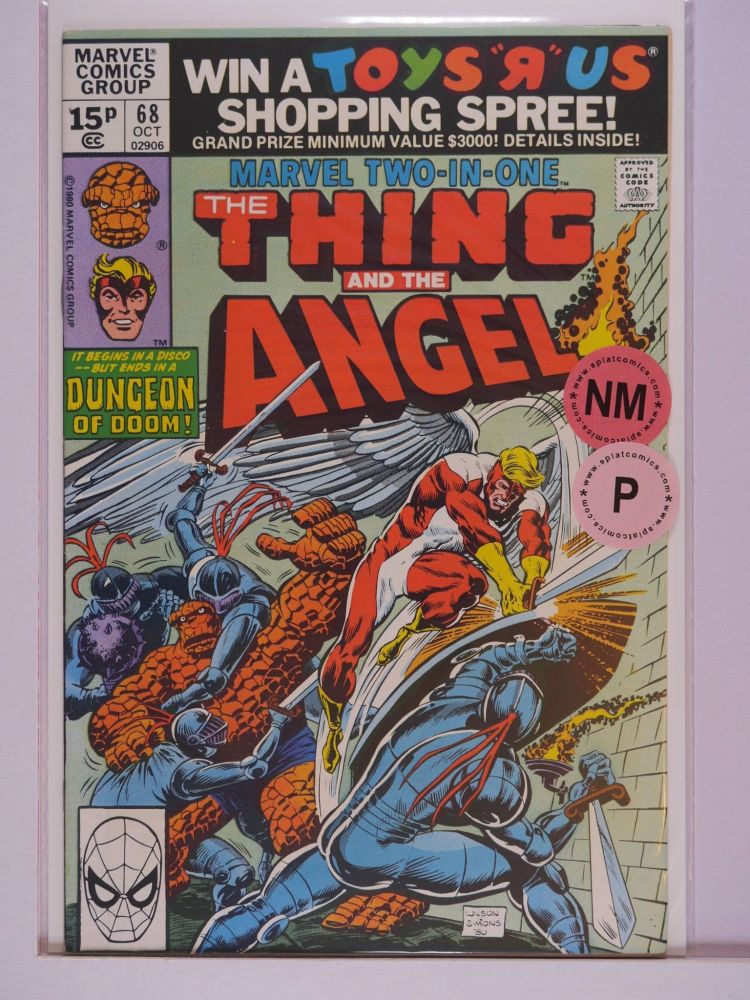 MARVEL TWO IN ONE (1974) Volume 1: # 0068 NM PENCE