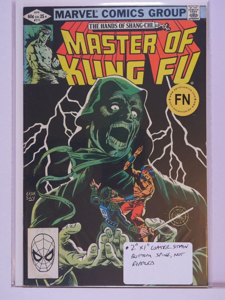 MASTER OF KUNG FU (1974) Volume 1: # 0111 FN